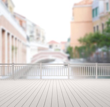 Balkon ve Teras dış arka plan bulanıklık