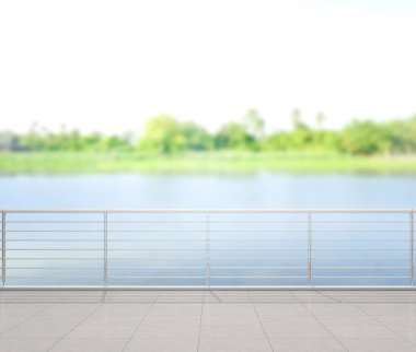 Balkon ve Teras, doğa arka plan bulanıklık