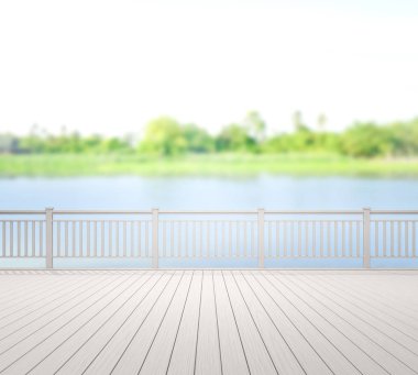 Balkon ve Teras, doğa arka plan bulanıklık