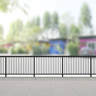 Balkon ve Teras dış arka plan bulanıklık