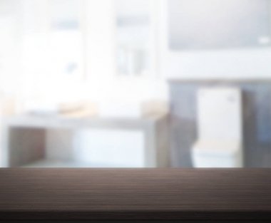 Masa üstü ve arka plan bulanıklık banyo