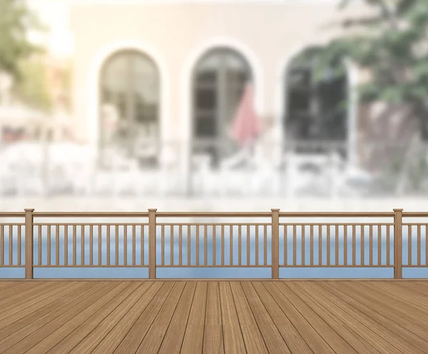 Balkon ve Teras dış arka plan bulanıklık