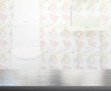 Masa üstü ve arka plan bulanıklık banyo
