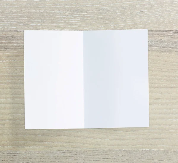 Libro Blanco sobre la madera Cuadro de antecedentes —  Fotos de Stock