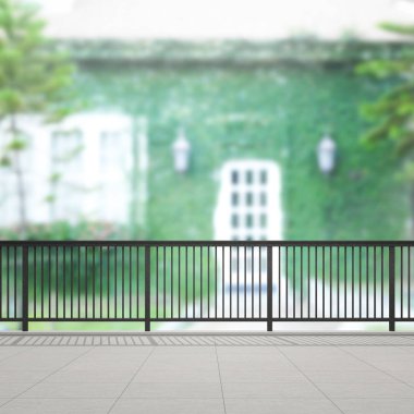 Balkon ve Teras dış arka plan bulanıklık