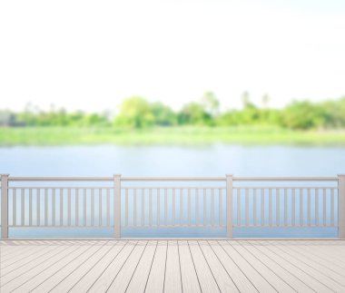 Balkon ve Teras, doğa arka plan bulanıklık