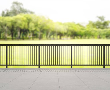 Balkon ve Teras, doğa arka plan bulanıklık