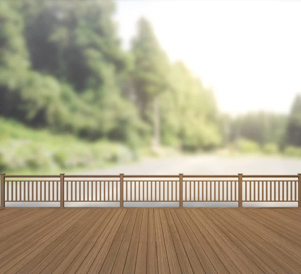 Balkon ve Teras, doğa arka plan bulanıklık