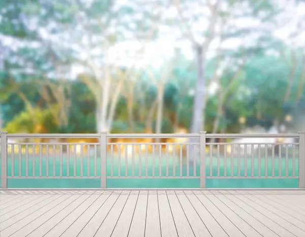 Balkon ve Teras, doğa arka plan bulanıklık