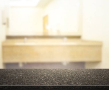 Masa üstü ve arka plan bulanıklık banyo