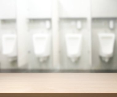 Masa üstü ve arka plan bulanıklık banyo