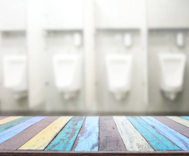 Masa üstü ve arka plan bulanıklık banyo