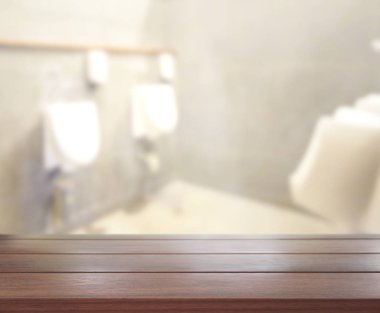 Masa üstü ve arka plan bulanıklık banyo