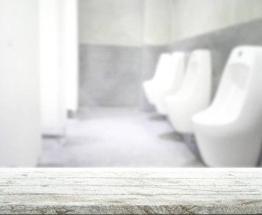 Masa üstü ve arka plan bulanıklık banyo