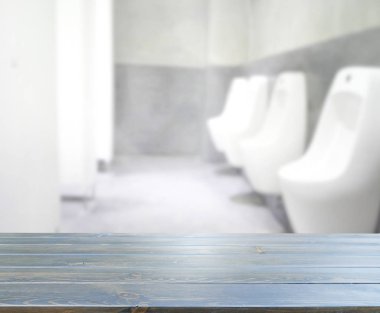 Masa üstü ve arka plan bulanıklık banyo