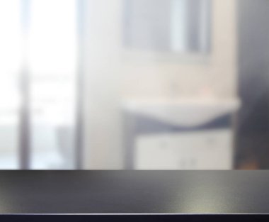 Masa üstü ve arka plan bulanıklık banyo