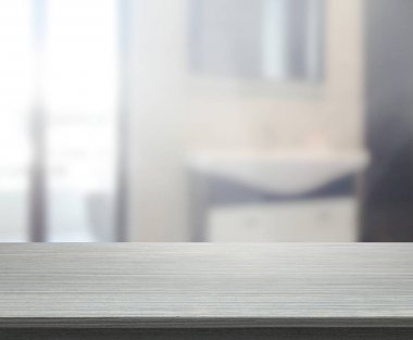 Masa üstü ve arka plan bulanıklık banyo