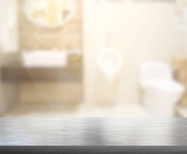 Masa üstü ve arka plan bulanıklık banyo