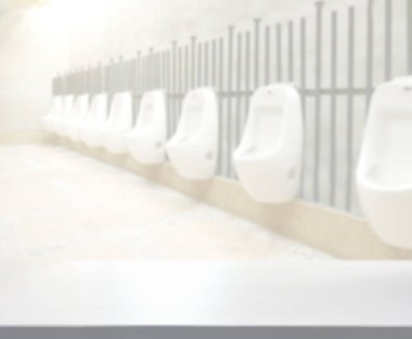 Masa üstü ve arka plan bulanıklık banyo