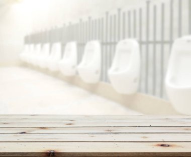 Masa üstü ve arka plan bulanıklık banyo