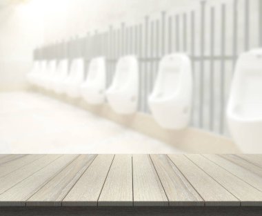 Masa üstü ve arka plan bulanıklık banyo