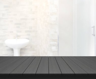Masa üstü ve arka plan bulanıklık banyo