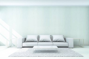 Yaşam alanı için arka plan kavramı 3d render