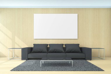 Yaşam alanı için arka plan kavramı 3d render