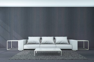 Yaşam alanı için arka plan kavramı 3d render