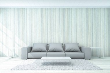 Yaşam alanı için arka plan kavramı 3d render