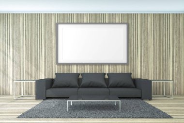 Yaşam alanı için arka plan kavramı 3d render