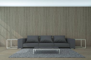 Yaşam alanı için arka plan kavramı 3d render