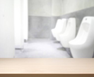 Masa üstü ve arka plan bulanıklık banyo