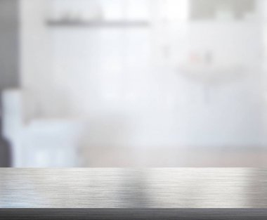 Masa üstü ve arka plan bulanıklık banyo