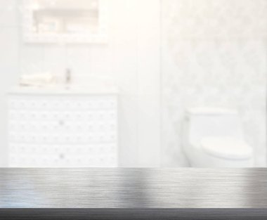 Masa üstü ve arka plan bulanıklık banyo