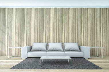 Yaşam alanı için arka plan kavramı 3d render