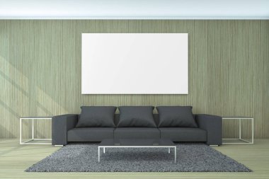 Yaşam alanı için arka plan kavramı 3d render