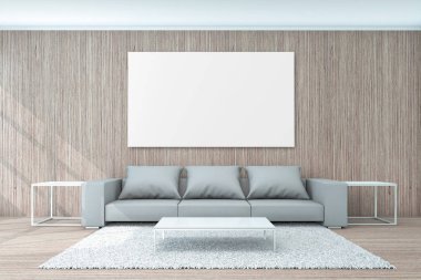 Yaşam alanı için arka plan kavramı 3d render