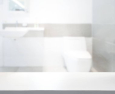 Masa üstü ve arka plan bulanıklık banyo