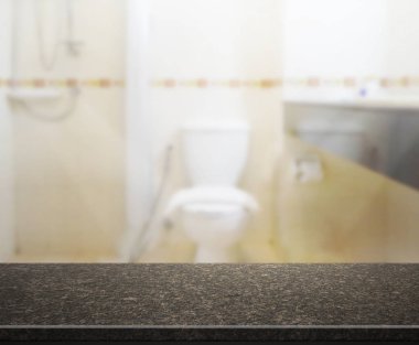 Masa üstü ve arka plan bulanıklık banyo
