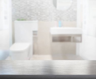 Masa üstü ve arka plan bulanıklık banyo