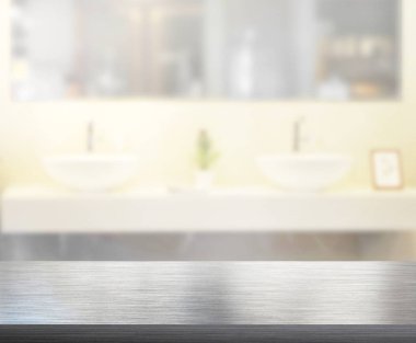 Masa üstü ve arka plan bulanıklık banyo