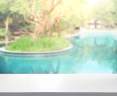 Masa üstü ve Görüntü Yüzme Arkaplan Havuzu