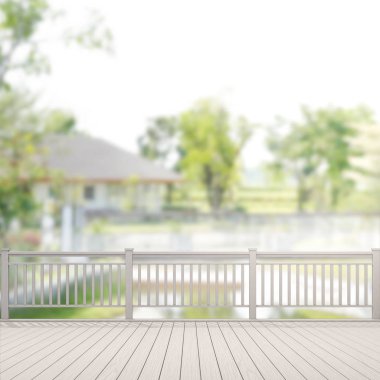 Balkon ve Teras dış arka plan bulanıklık