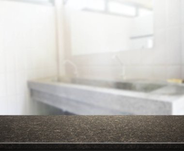 Masa üstü ve arka plan bulanıklık banyo