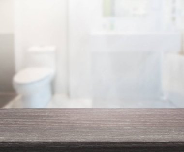 Masa üstü ve arka plan bulanıklık banyo