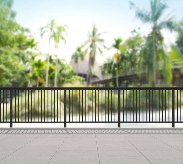 Balkon ve Teras, doğa arka plan bulanıklık