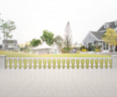 Balkon ve Teras dış arka plan bulanıklık