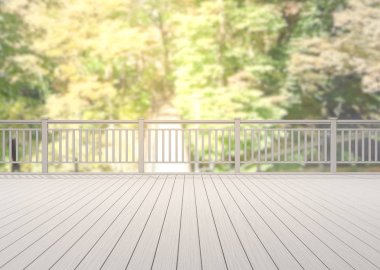 Balkon ve Teras, doğa arka plan bulanıklık