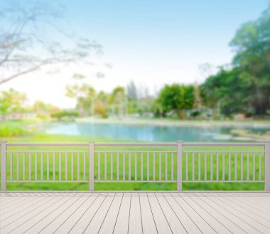 Balkon ve Teras, doğa arka plan bulanıklık